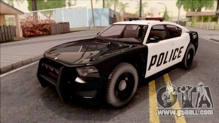 Dodge Charger Police Cruiser Lowest Poly for GTA San Andreas