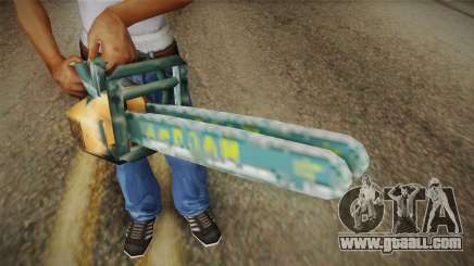 Motosierra Doble Hoja Chainsaw for GTA San Andreas