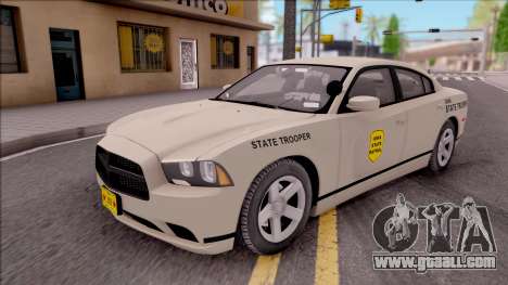 Dodge Charger Slicktop 2012 Iowa State Patrol for GTA San Andreas
