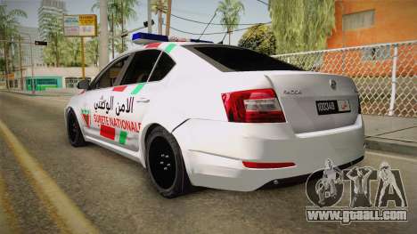 Skoda Octavia Moroccan Police for GTA San Andreas