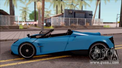 Pagani Huayra Roadster for GTA San Andreas