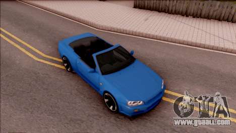 Nissan Skyline R34 Cabrio for GTA San Andreas