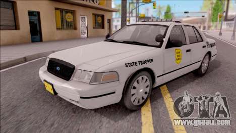 Ford Crown Victoria 2009 Iowa State Patrol for GTA San Andreas