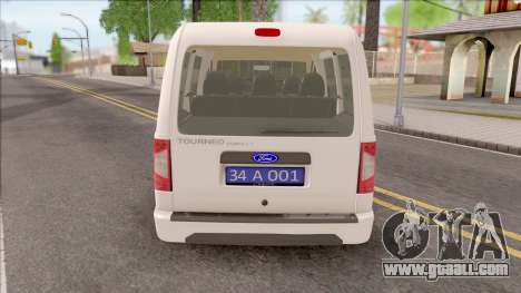 Ford Tourneo Connect 90PS Turkish Police for GTA San Andreas