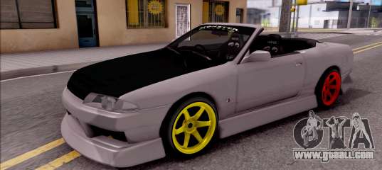 Nissan Skyline R32 Cabrio Drift Monster Energy for GTA San Andreas