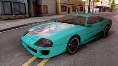 Miku Hatsune Jester Car for GTA San Andreas