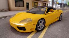 Ferrari 360 Spider US-Spec 2000 HQLM for GTA San Andreas