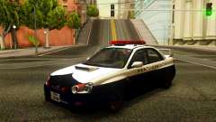 Subaru Impreza WRX STi 2004 Japanese Police for GTA San Andreas