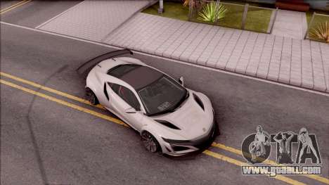 Acura NSX Forza Ediiton for GTA San Andreas