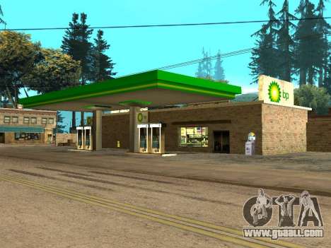 BP Gas Station for GTA San Andreas