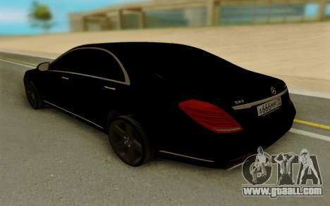 Mercedes-Benz S63 AMG 222 for GTA San Andreas