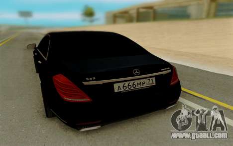 Mercedes-Benz S63 AMG 222 for GTA San Andreas