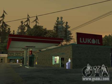 Lukoil Gas Station for GTA San Andreas