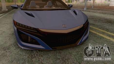 Acura NSX 2016 IVF for GTA San Andreas