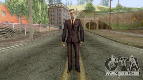 Half-Life - G-Man for GTA San Andreas