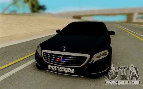 Mercedes-Benz S63 AMG 222 for GTA San Andreas