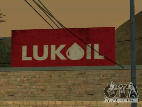 Lukoil Gas Station for GTA San Andreas