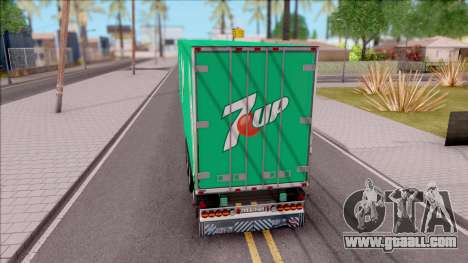 Remolque 7up for GTA San Andreas