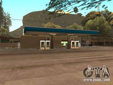 Chevron Gas Station for GTA San Andreas