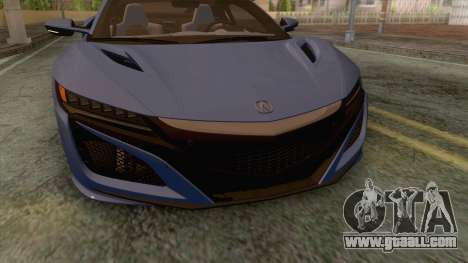 Acura NSX 2016 IVF for GTA San Andreas