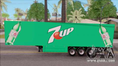 Remolque 7up for GTA San Andreas