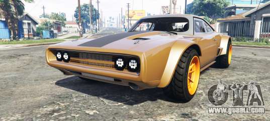 Dodge Charger Fast & Furious 8 [add-on] for GTA 5