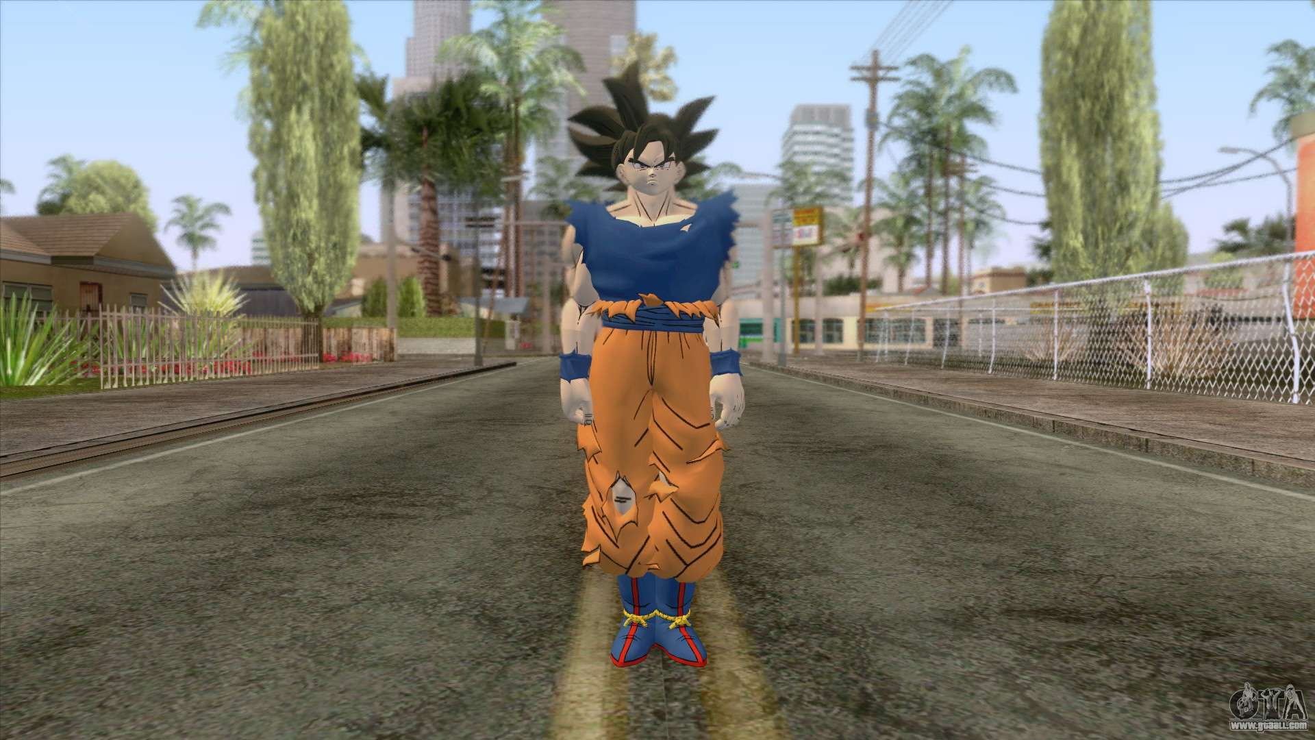 Dragon ball mod. Скин дракона для ГТА Сан андреас.