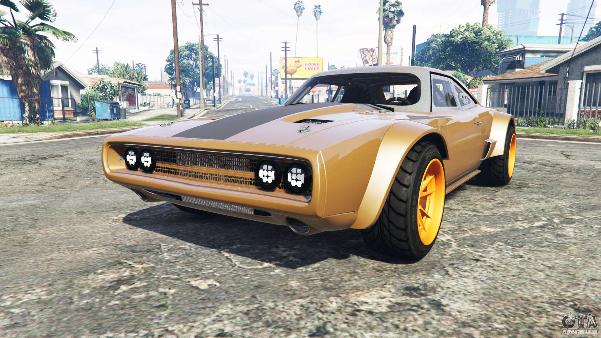 Dodge charger gta 5 replace фото 111