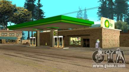 BP Gas Station for GTA San Andreas
