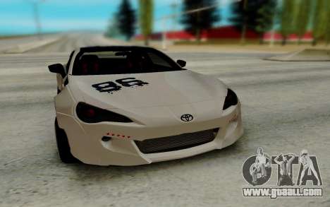 Toyota GT86 TRD for GTA San Andreas