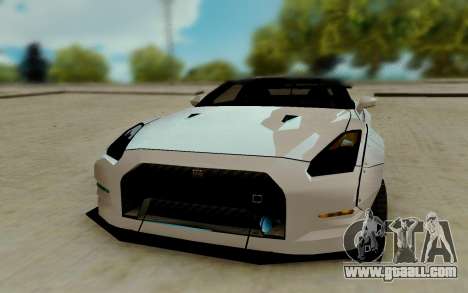 Nissan GTR R35 for GTA San Andreas