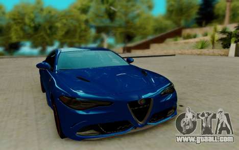 Alfa Romeo Giulia for GTA San Andreas