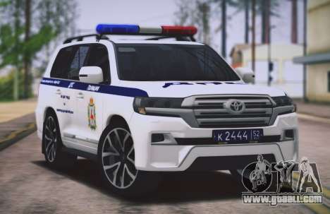 Toyota Land Cruiser 200-DPS Nizhny Novgorod regi for GTA San Andreas