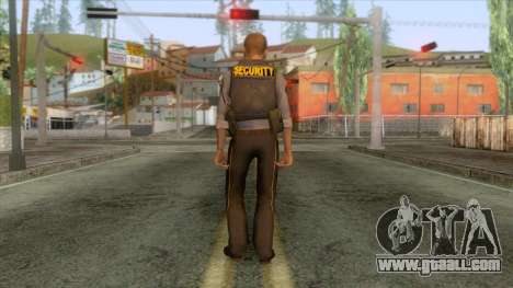 Black Mesa - Security Guard for GTA San Andreas