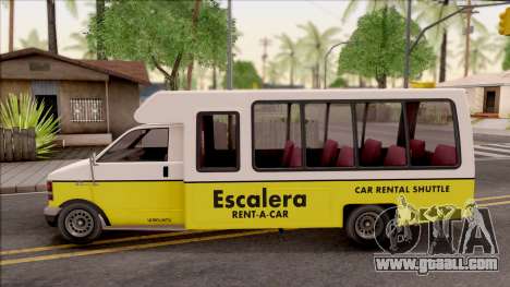 GTA V Brute Rental Shuttle Bus for GTA San Andreas