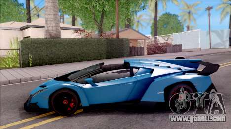 Lamborghini Veneno Roadster for GTA San Andreas