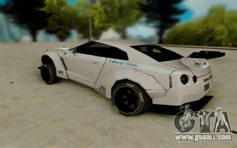 Nissan GTR R35 for GTA San Andreas