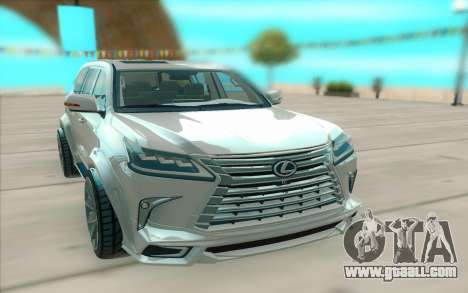 Lexus LX 570 for GTA San Andreas
