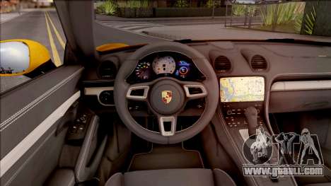 Porsche Boxter S 2017 v2 for GTA San Andreas