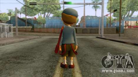 Prof Layton - Luke Triton Skin for GTA San Andreas