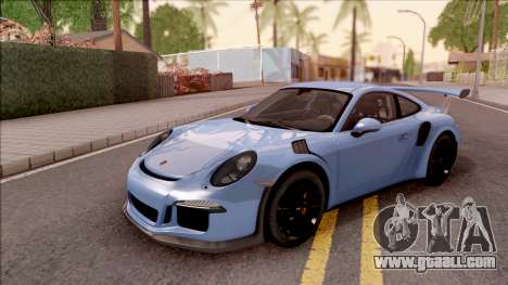 Porsche 911 GT3 RS 2016 for GTA San Andreas