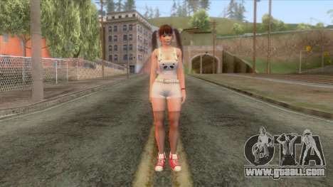 Dead Or Alive 5 Lei Fang for GTA San Andreas