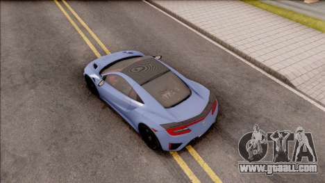 Acura NSX 2016 for GTA San Andreas