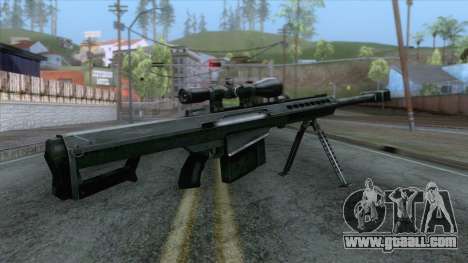 Barrett M82A1 Anti-Material Sniper Rifle v1 for GTA San Andreas