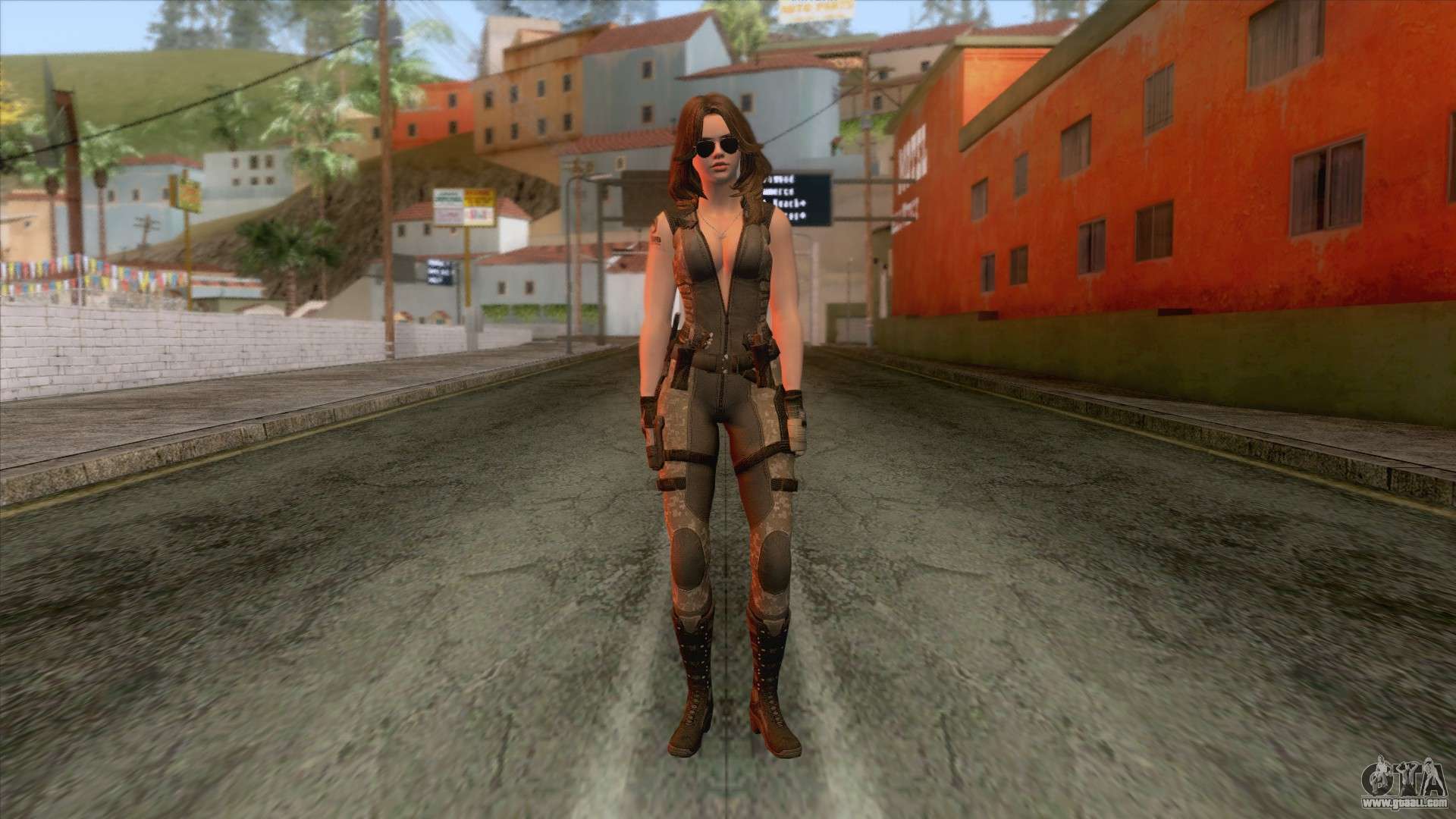 Download Swag Girl from Sudden Attack 2 for GTA San Andreas