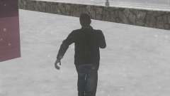 Winter footsteps for GTA San Andreas