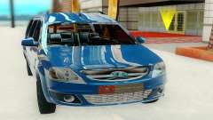 Lada Largus blue for GTA San Andreas