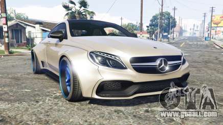 Mercedes-Benz C 63 S AMG widebody [add-on] for GTA 5