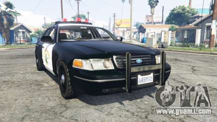 Ford Crown Victoria Highway Patrol [replace] for GTA 5