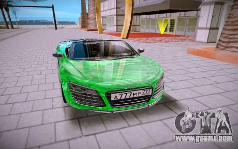 Audi R8 Spyder 5 2 V10 Plus for GTA San Andreas